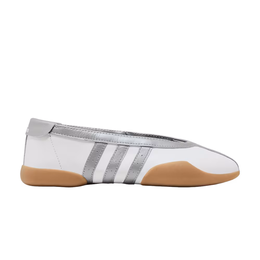 adidas Women's Taekwondo Mei White Silver Metallic Gum