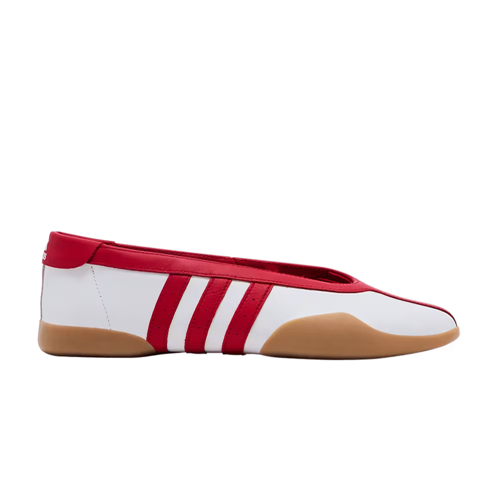 adidas Women's Taekwondo Mei White Scarlet Gum