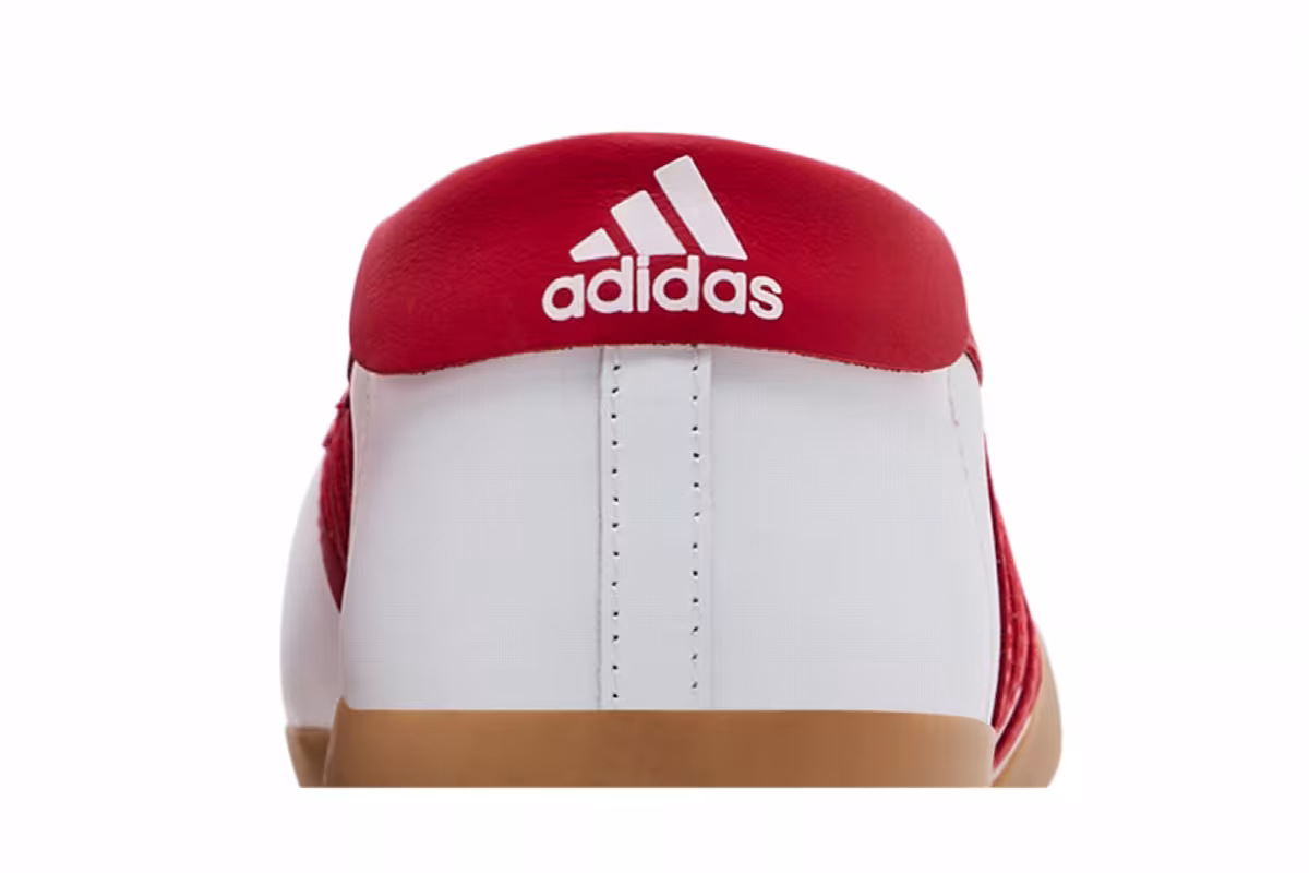 adidas Women's Taekwondo Mei White Scarlet Gum, view 8