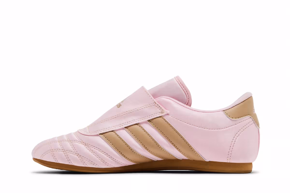 adidas Women's Taekwondo Clear Pink Satin, view 4