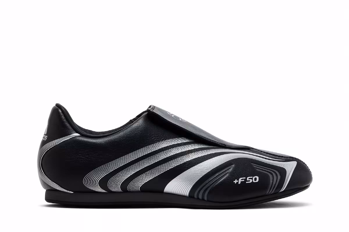 adidas Women's Taekwondo F50 Black Silver Metallic, view 2