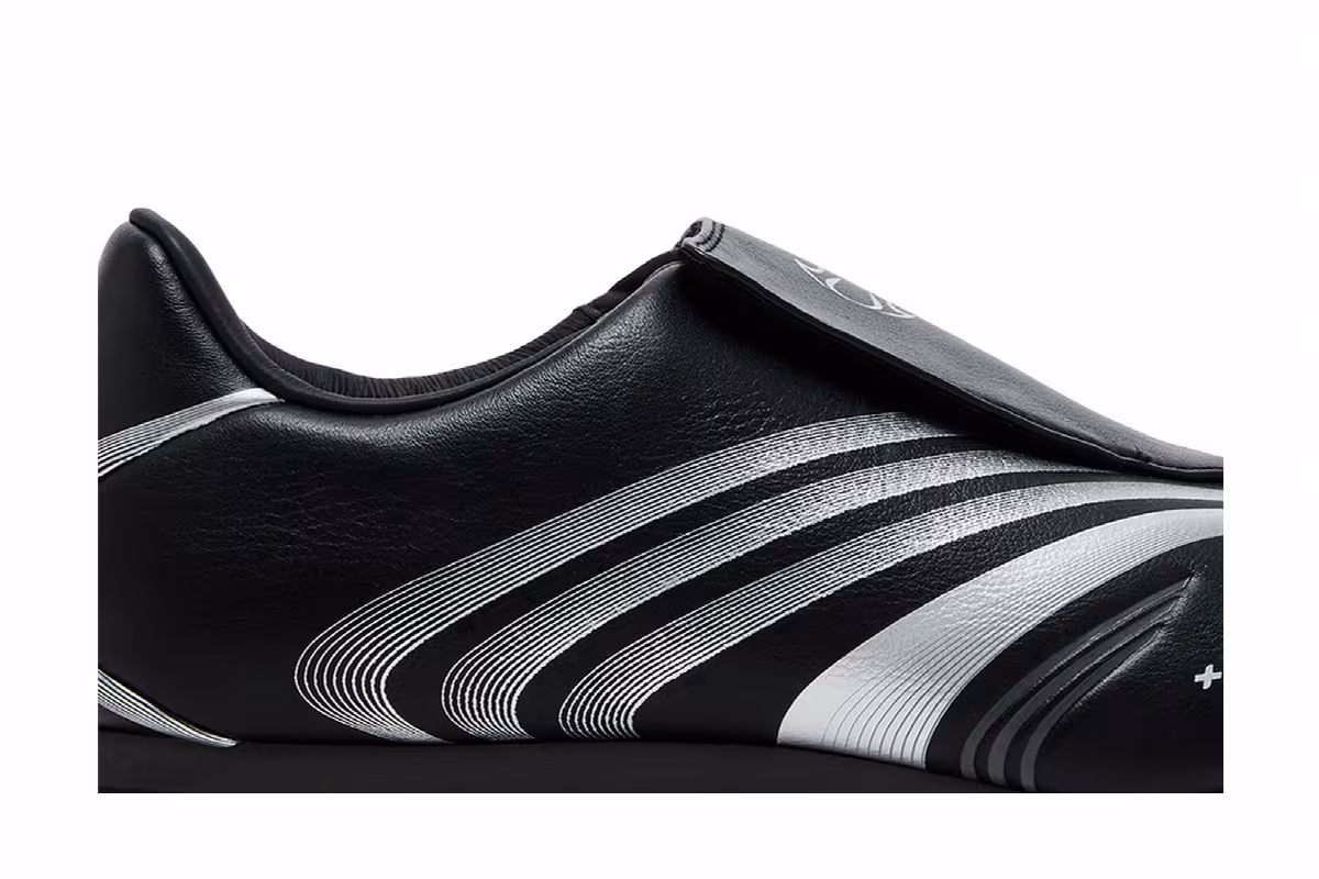 adidas Women's Taekwondo F50 Black Silver Metallic, view 3