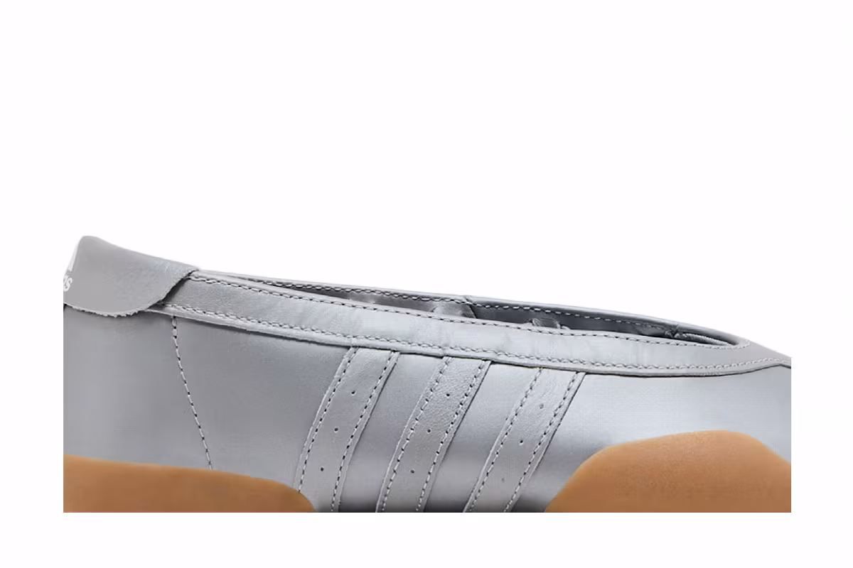 adidas Women's Taekwondo Mei Ballet Silver Metallic, view 3