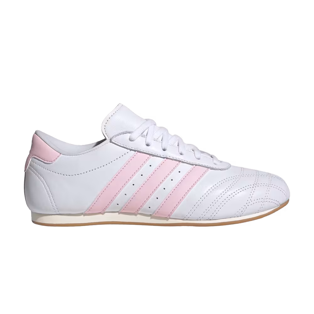 adidas Women's Taekwondo Lace White Clear Pink Gum
