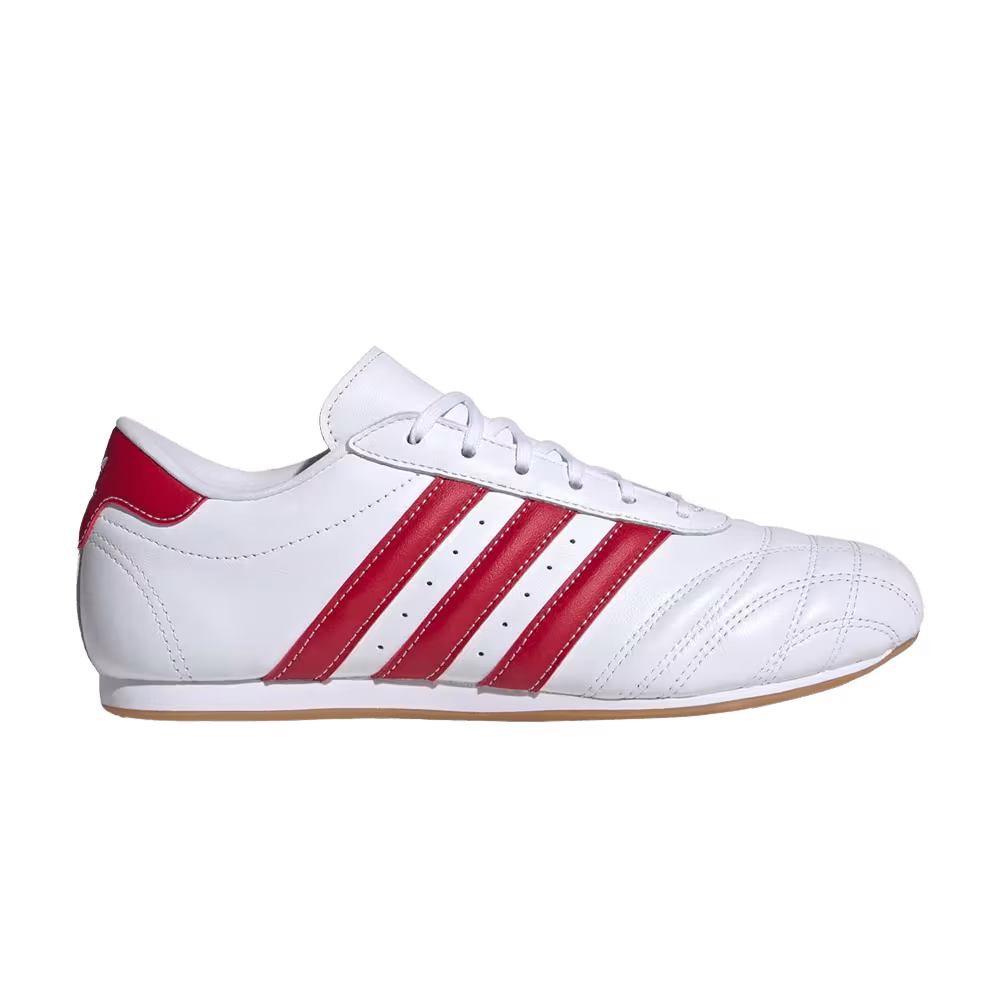adidas Women's Taekwondo Lace White Team Victory Red