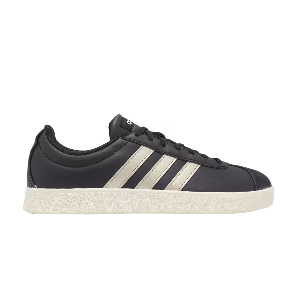 adidas Women's VL Court Base Black White