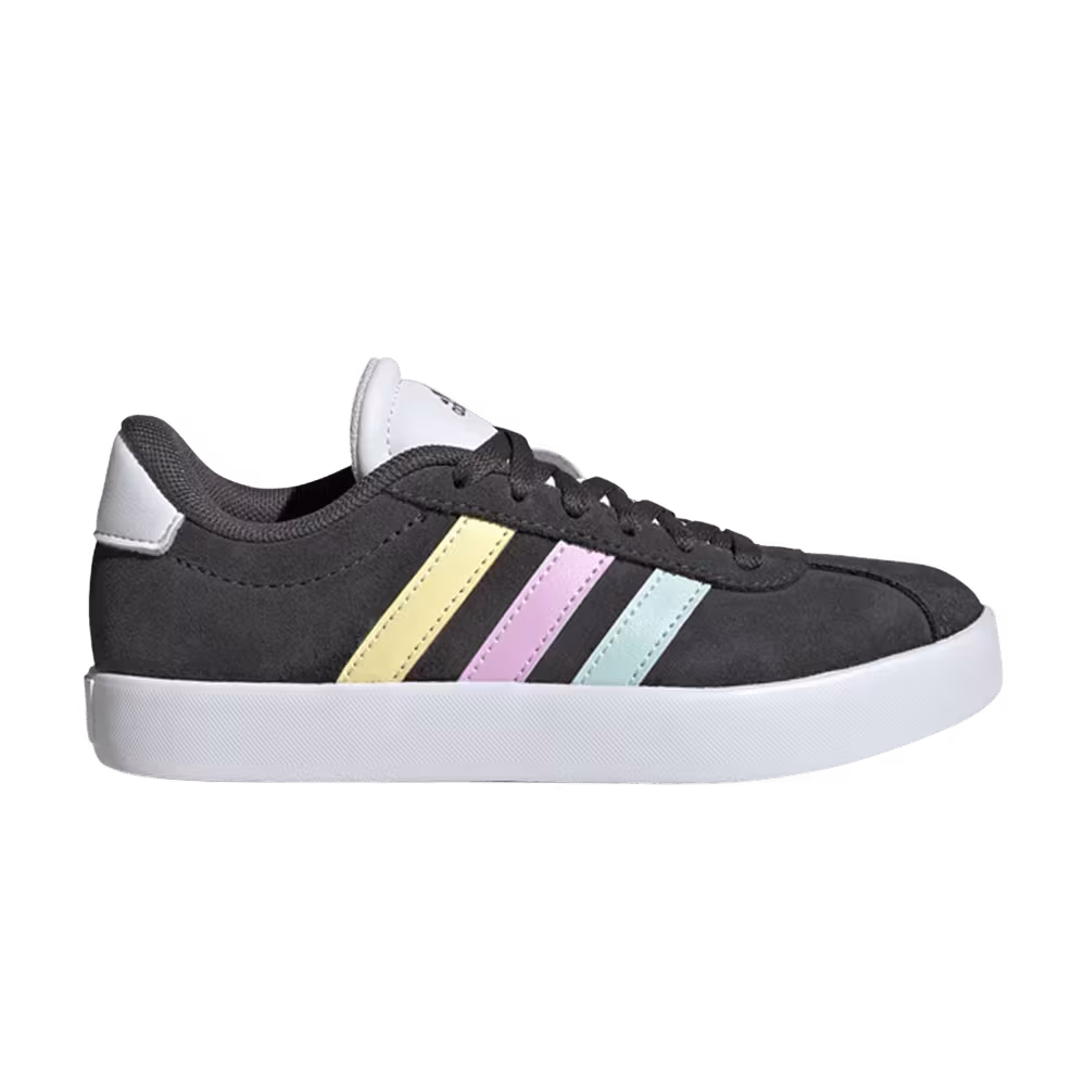 adidas VL Court 3.0 K Dark Grey Mint Lilac
