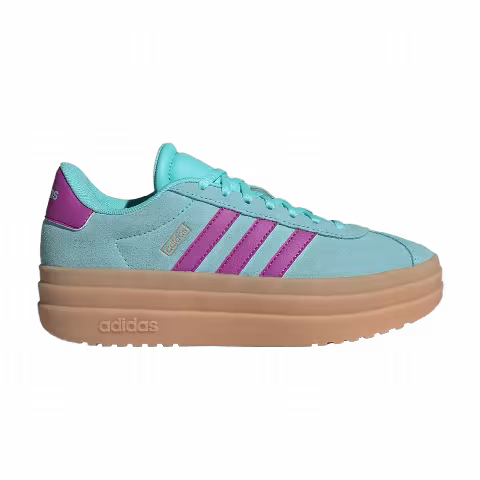 adidas VL Court Bold J 'Flash Aqua Purple Burst'