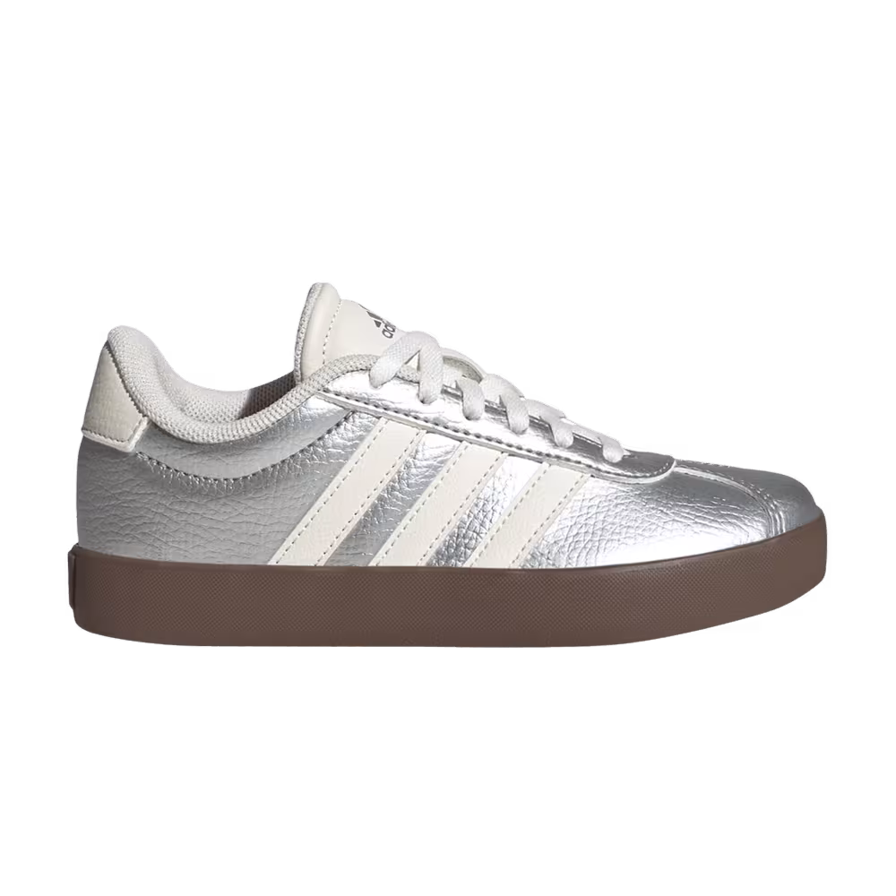 adidas VL Court 3.0 K Silver Metallic