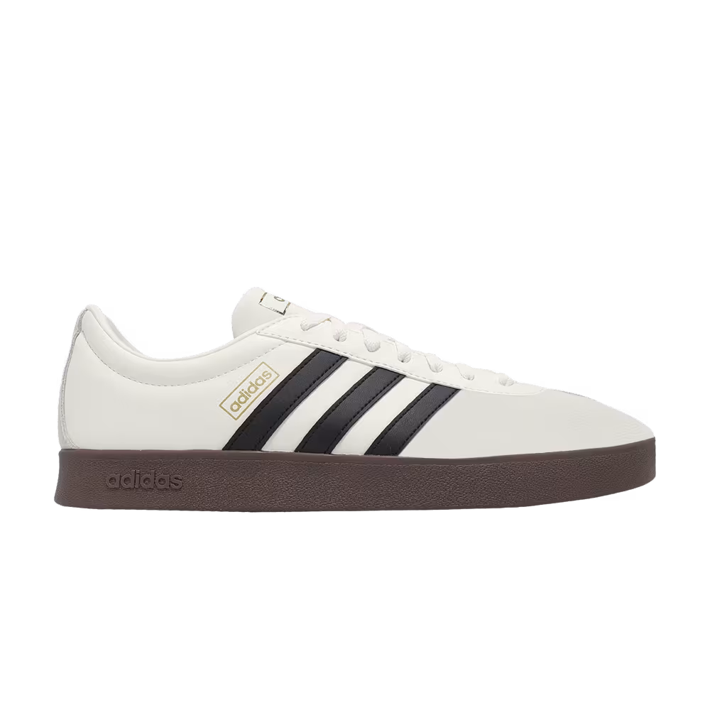 Adidas VL Court Classic Off White Black Brown