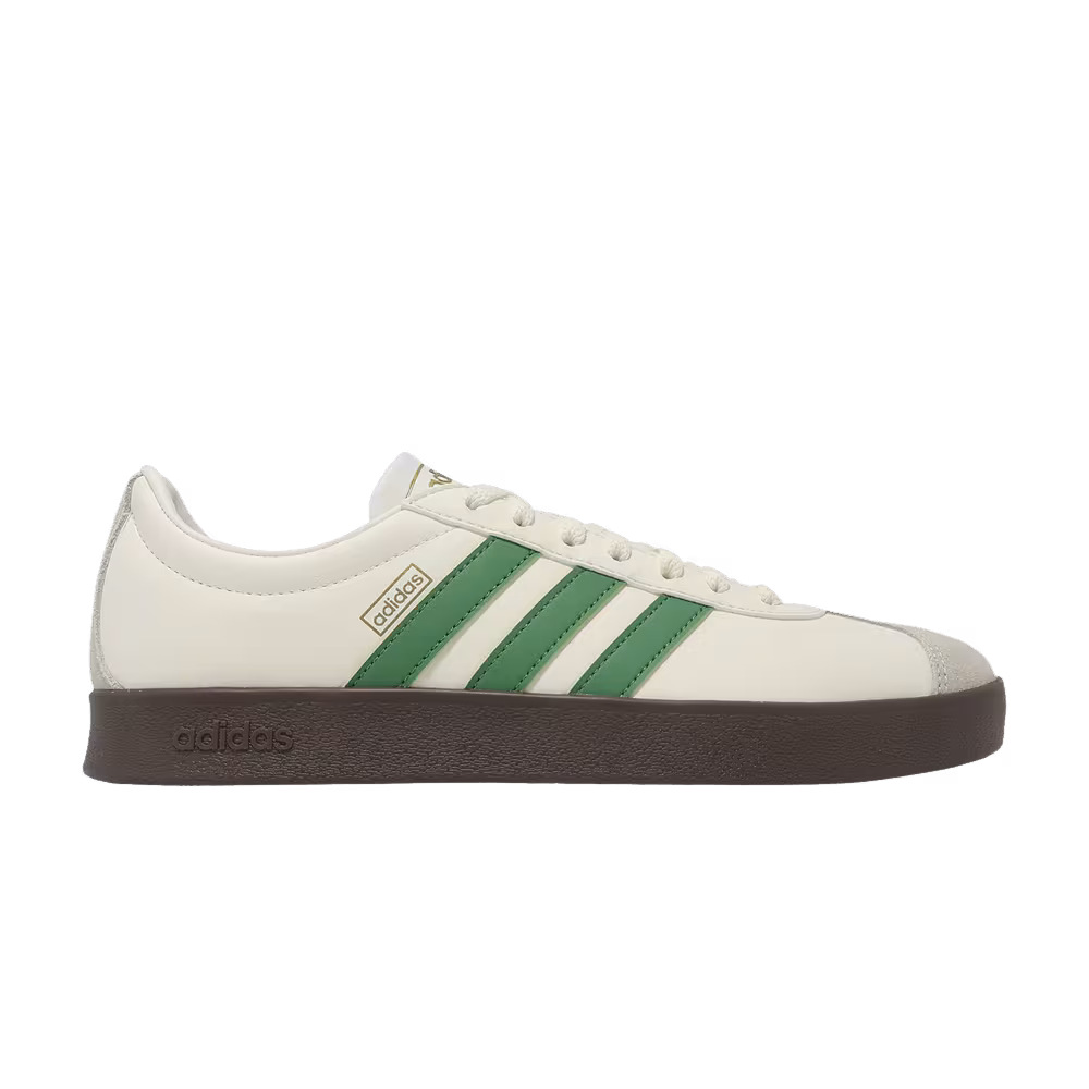 adidas VL Court Classic Off White Collegiate Green