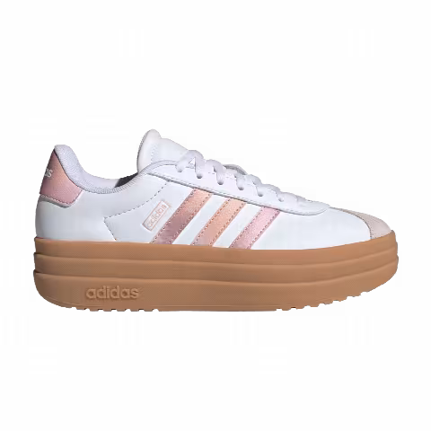 adidas VL Court Bold J 'White Powder Coral Gum'