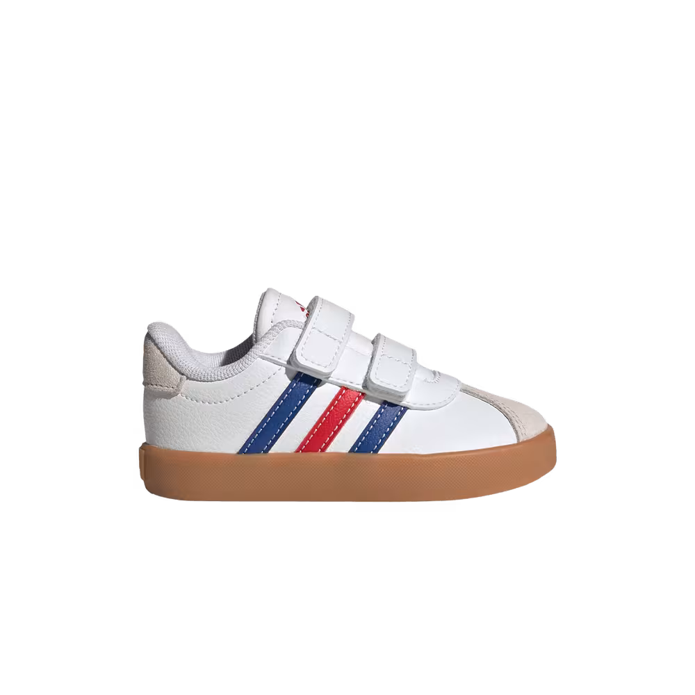 adidas VL Court 3.0 I White Royal Blue Scarlet