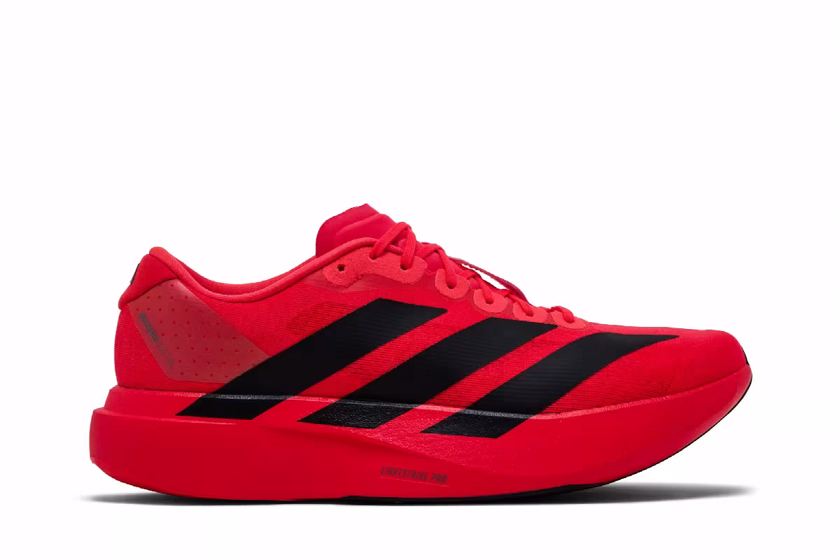 adidas Adizero Evo SL Lucid Red Black, view 2