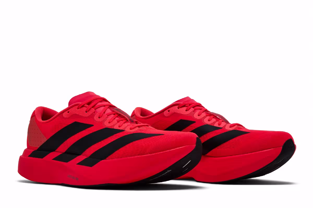 adidas Adizero Evo SL Lucid Red Black, view 9