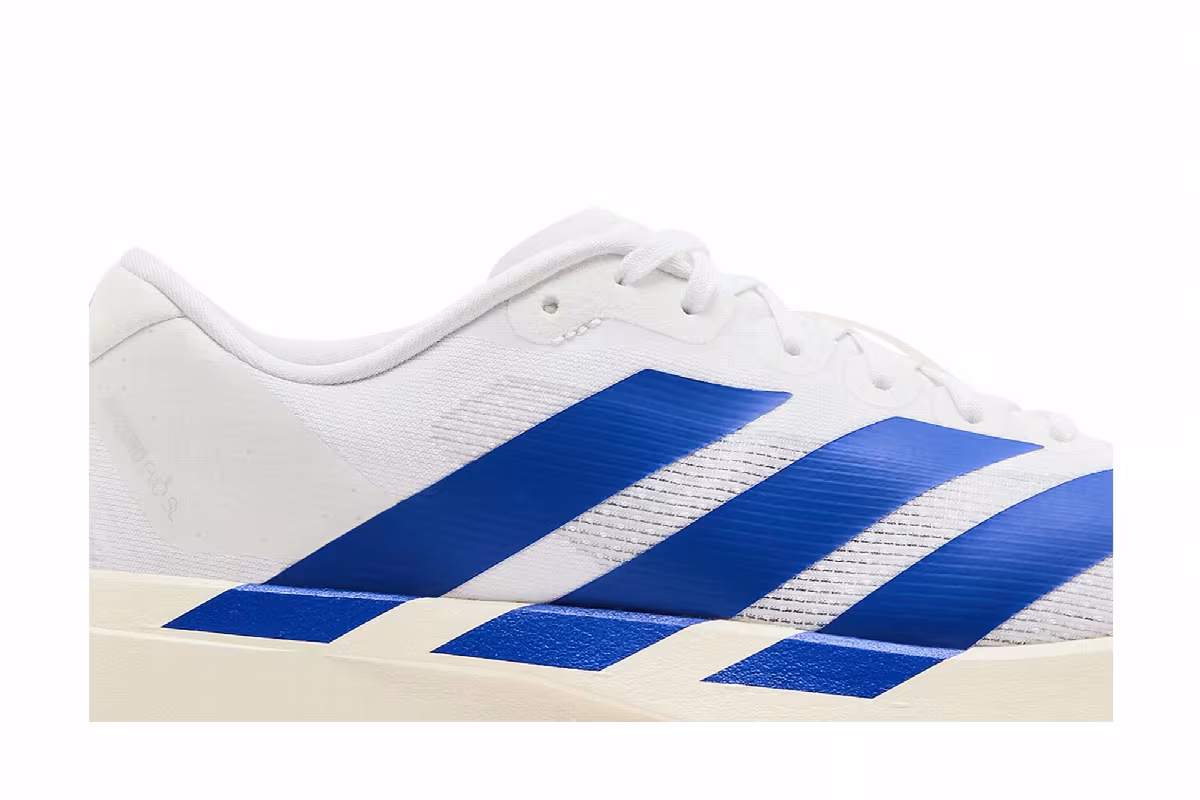 adidas Adizero Evo SL White Royal Blue, view 3