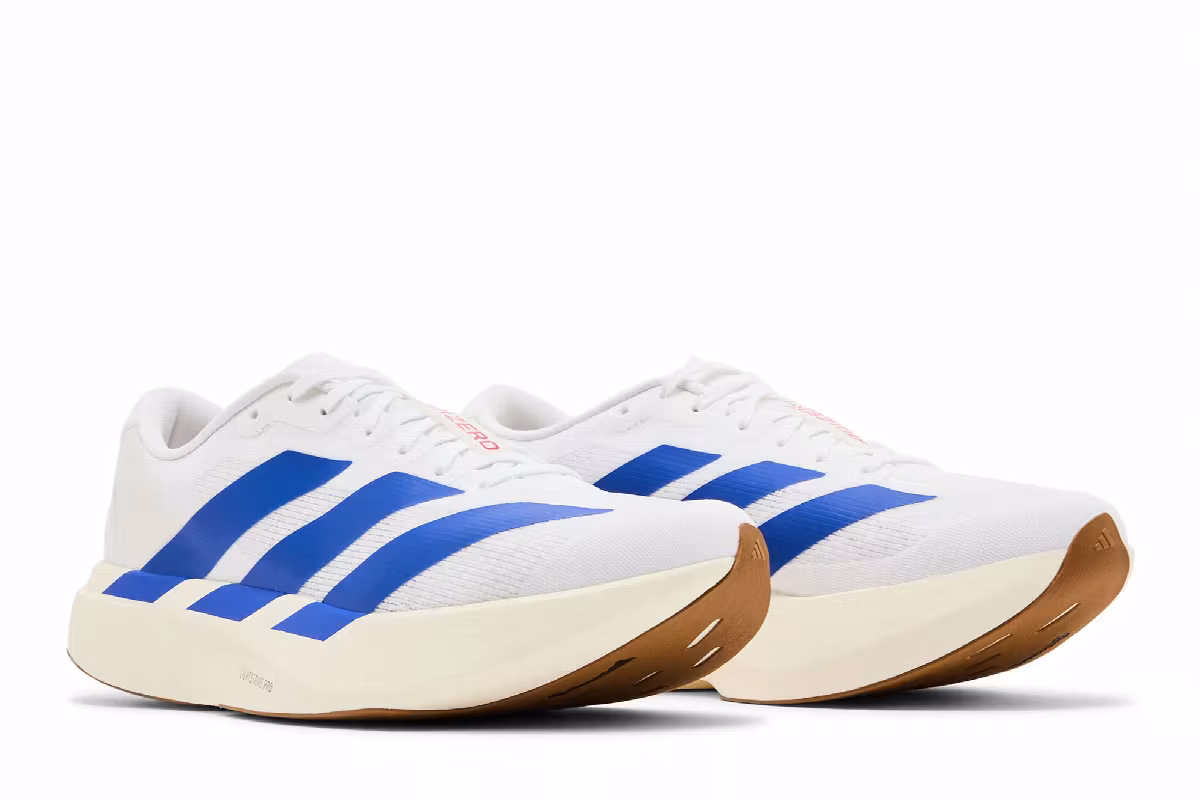 adidas Adizero Evo SL White Royal Blue, view 9