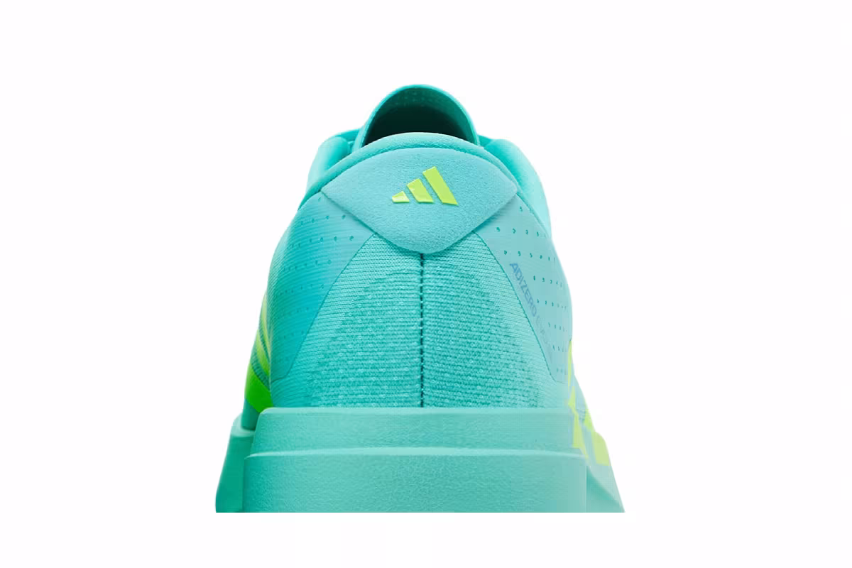 adidas Adizero Evo SL Flash Aqua Lucid Lemon, view 8