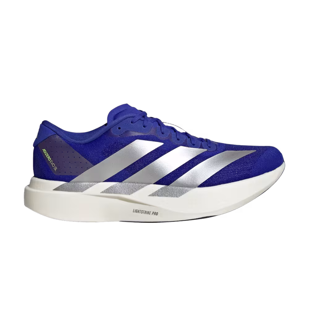 adidas Adizero Evo SL Lucid Blue Silver Metallic