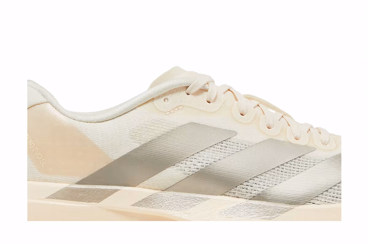 adidas Women's Adizero Evo SL Wonder White, view 3