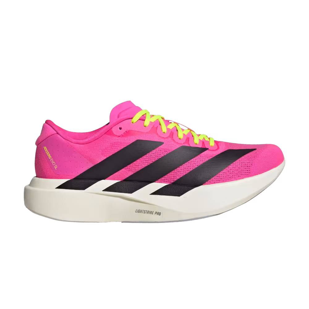 adidas Women's Adizero Evo SL Lucid Pink Black