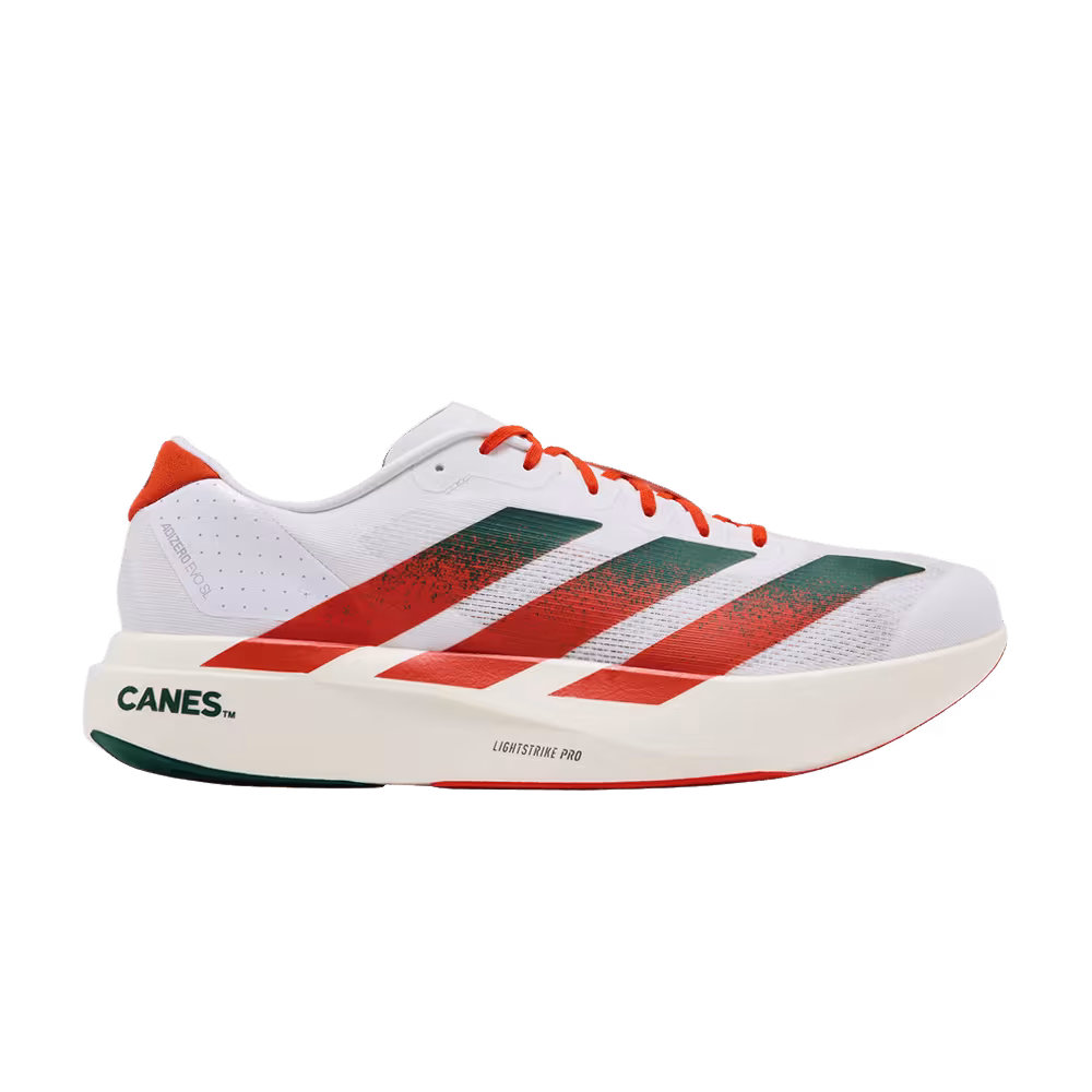 NCAA x adidas Adizero Evo SL Miami