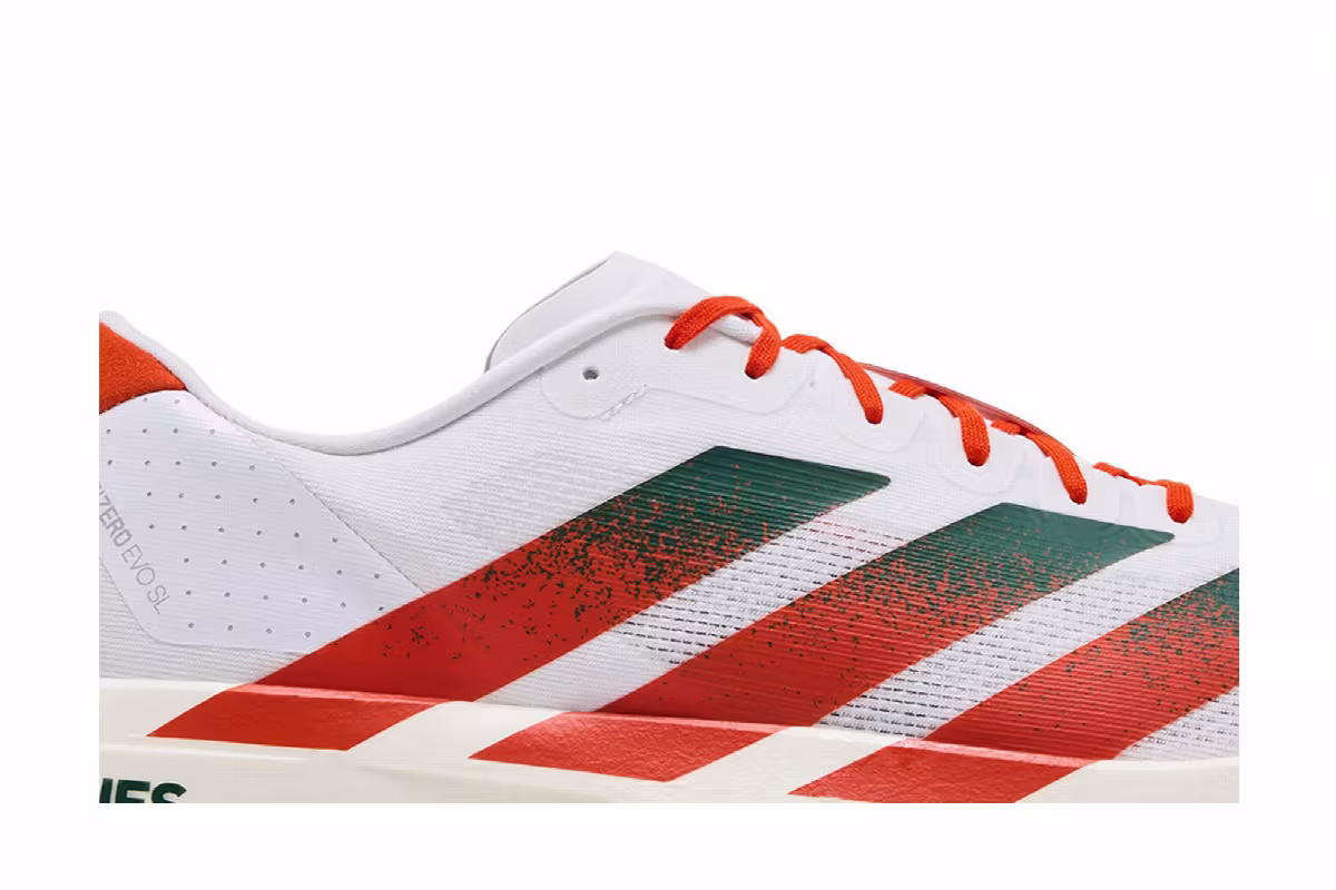 NCAA x adidas Adizero Evo SL Miami, view 3