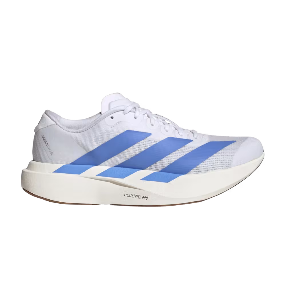 adidas Women's Adizero Evo SL White Blue Fusion