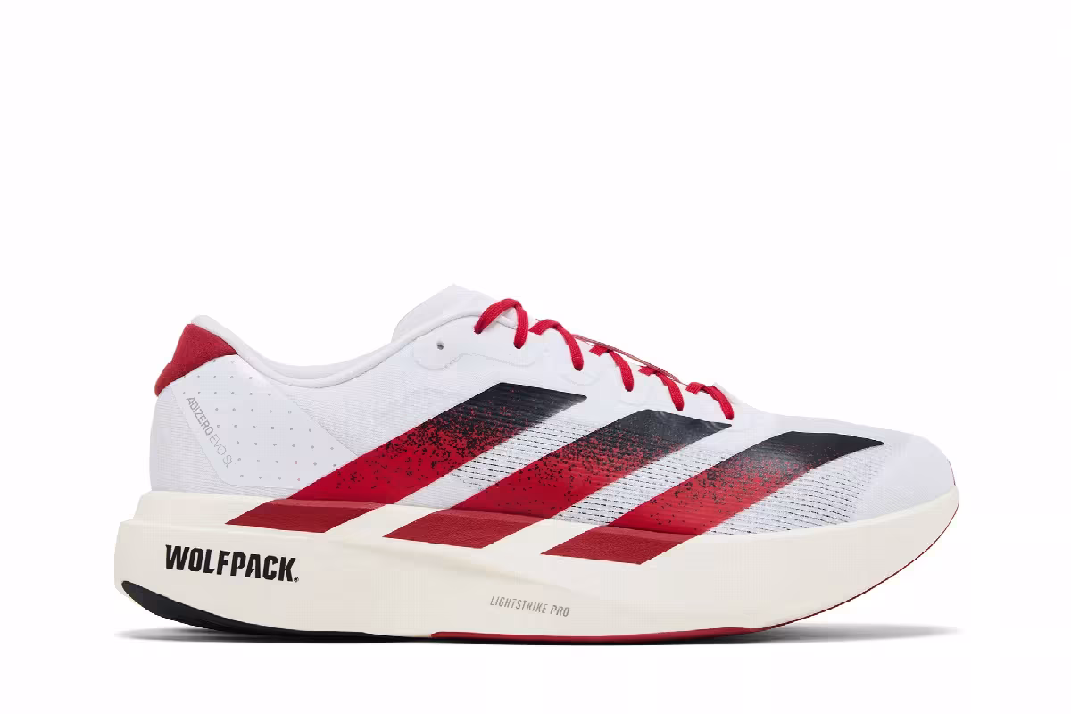 NCAA x adidas Adizero Evo SL NC State, view 2