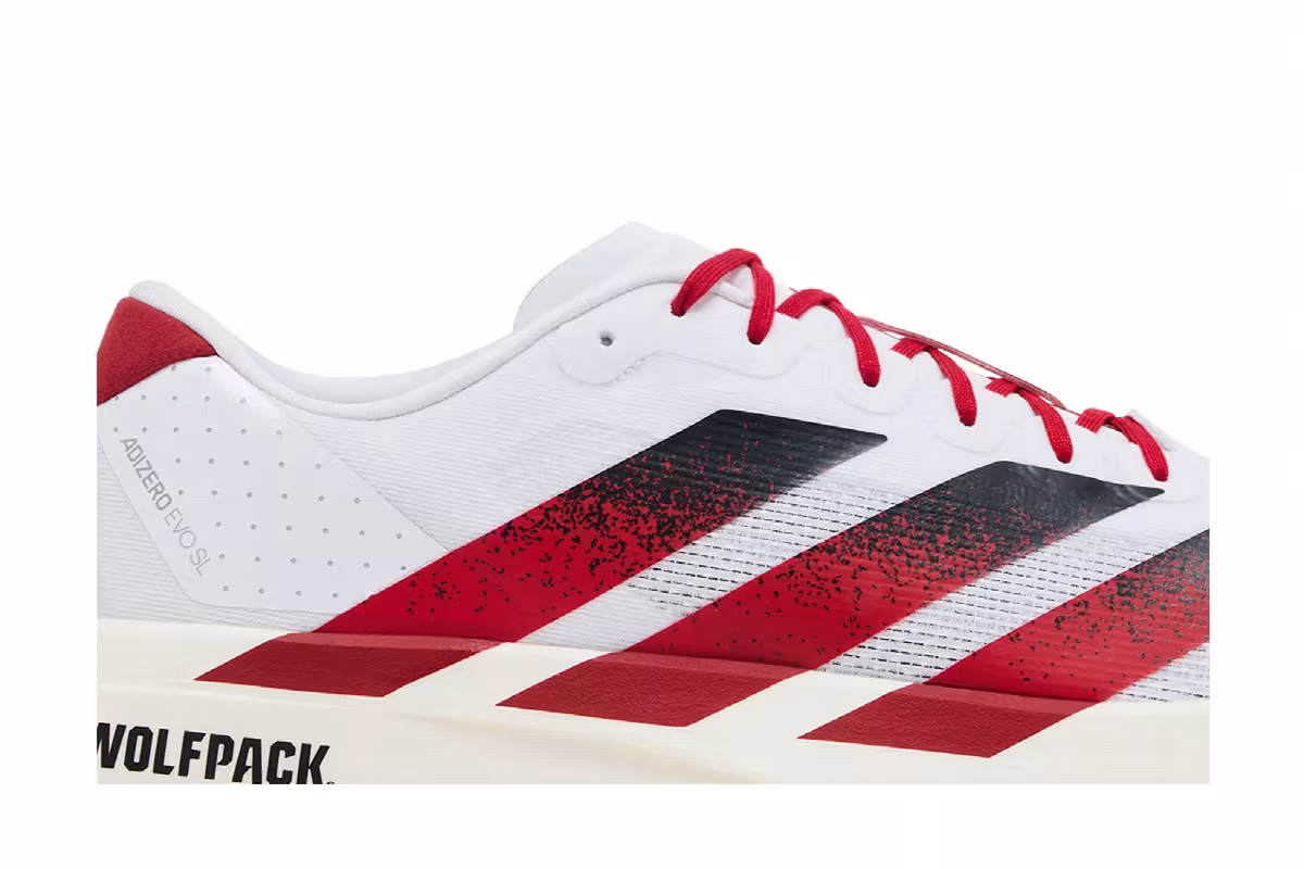 NCAA x adidas Adizero Evo SL NC State, view 3