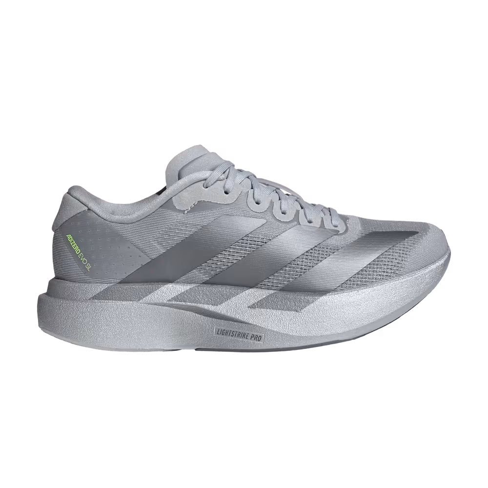 adidas Adizero Evo SL J Silver Metallic