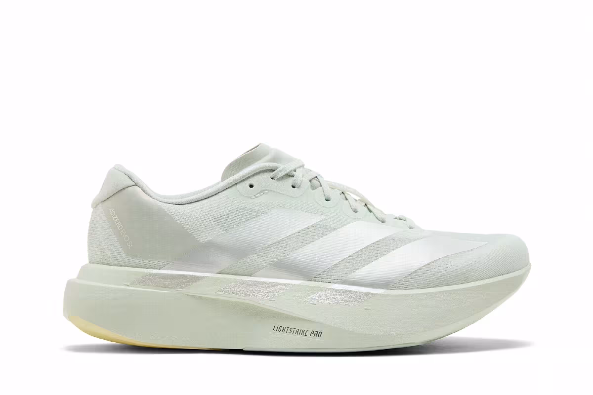 adidas Women's Adizero Evo SL Crystal Jade Zero Metallic, view 2