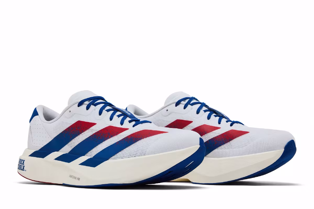 NCAA x adidas Adizero Evo SL Kansas, view 9