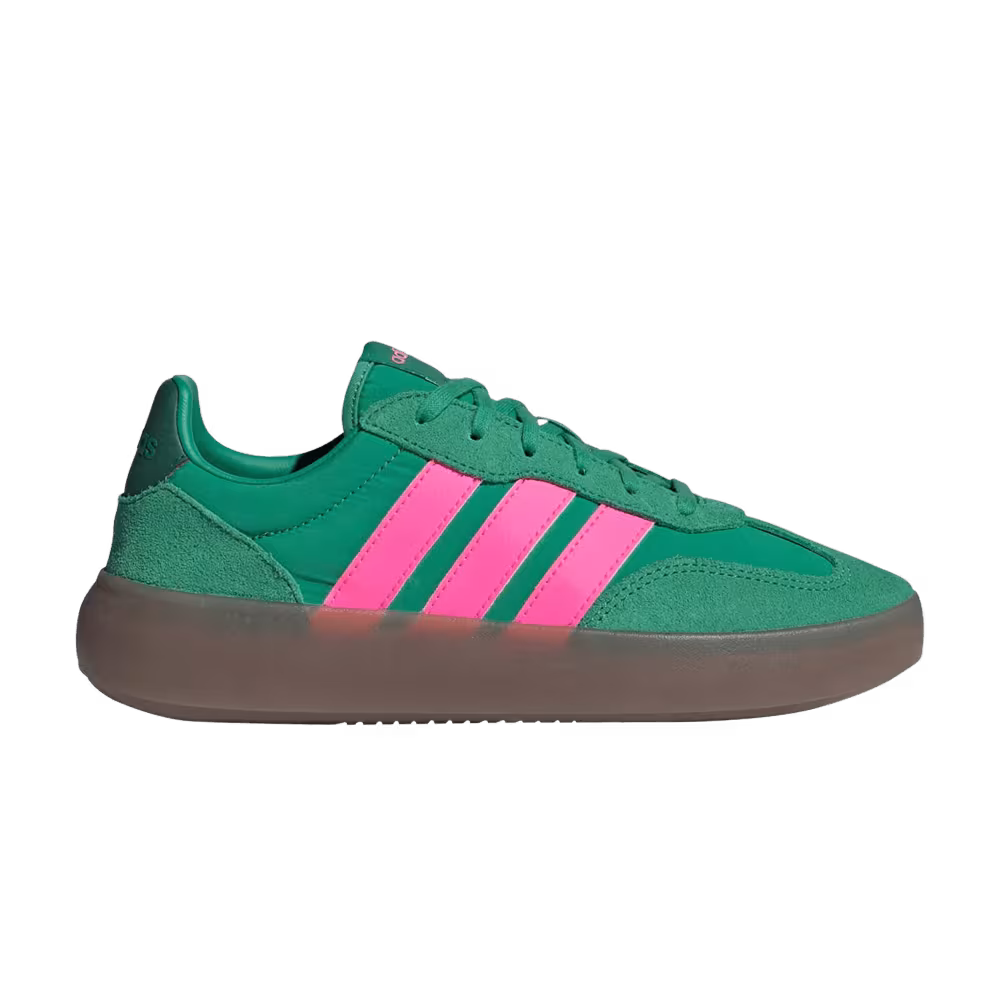 adidas Women's Barreda Decode Semi Court Green Lucid Pink