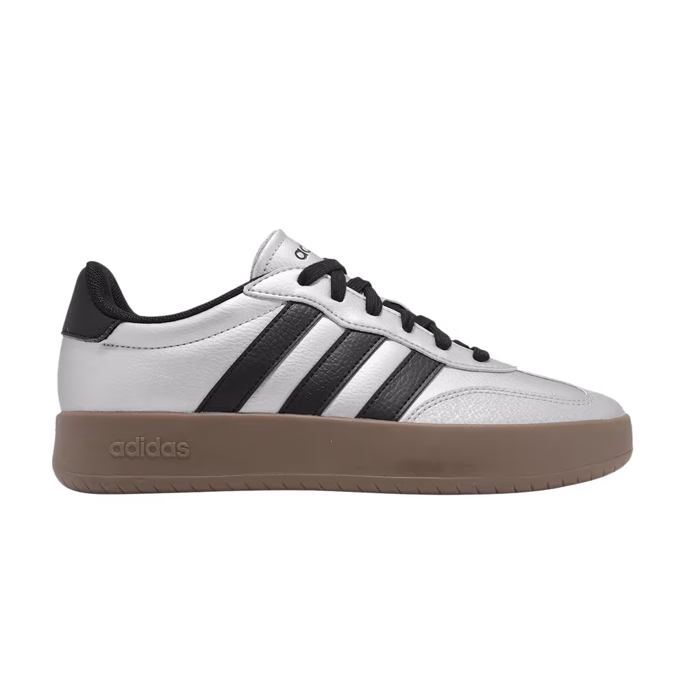 Adidas Barreda Silver Metallic Black Gum