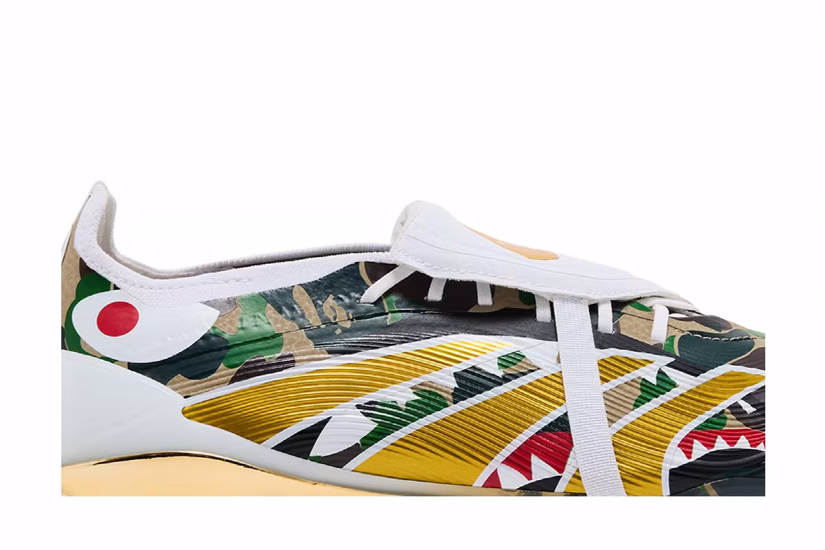 BAPE x adidas Predator Elite FG Brown, view 3