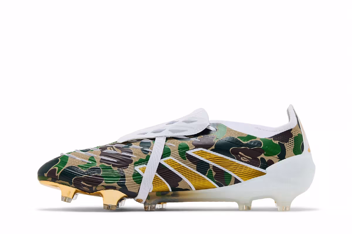 BAPE x adidas Predator Elite FG Brown, view 4
