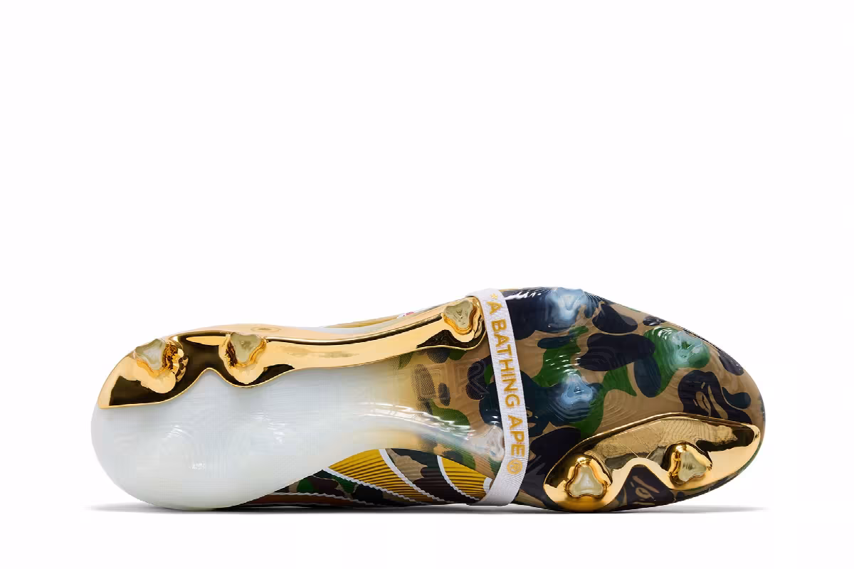 BAPE x adidas Predator Elite FG Brown, view 5