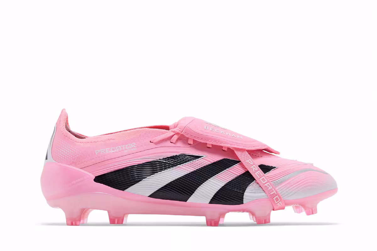 David Beckham x adidas Predator Elite Foldover Tongue FG Miami, view 2
