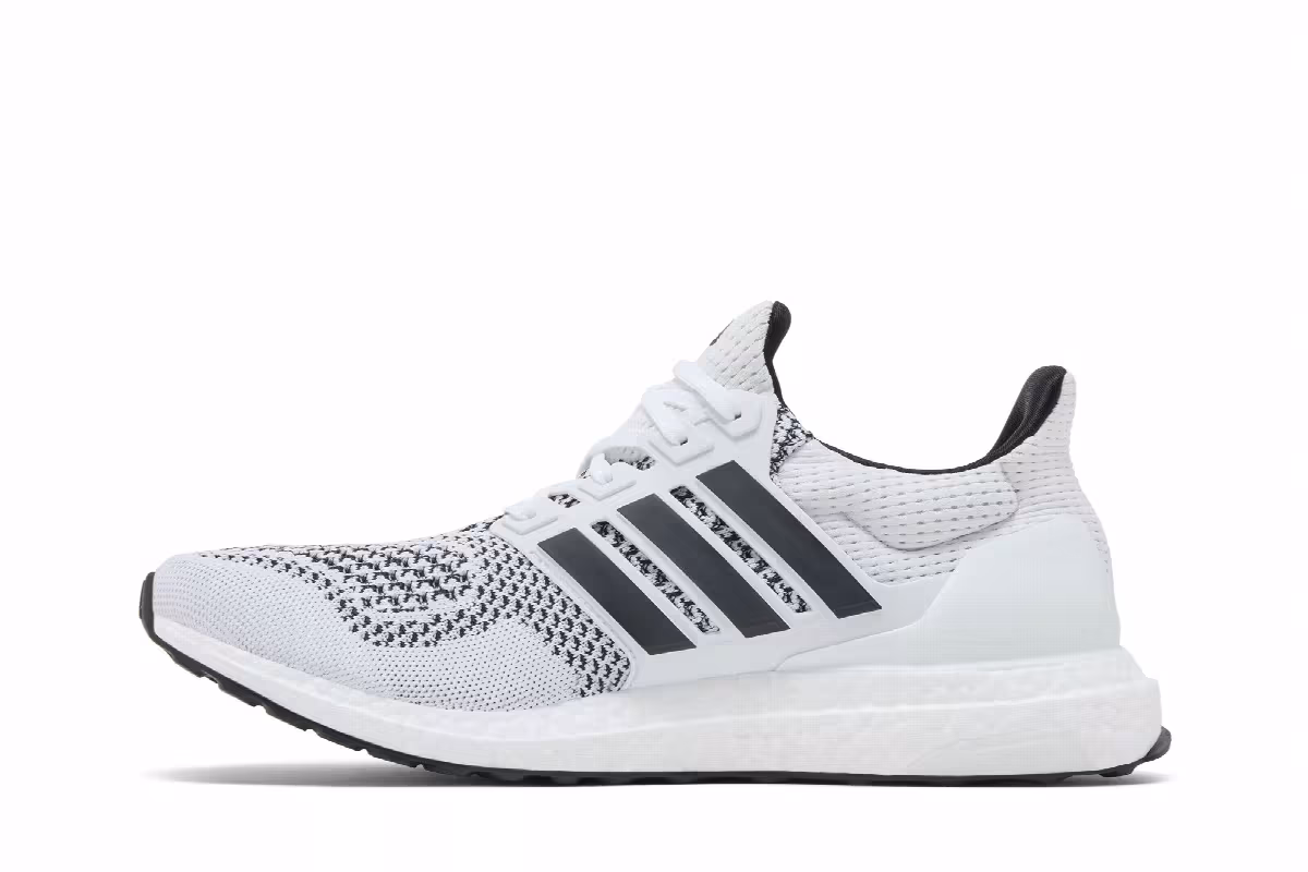 adidas UltraBoost 1.0 White Black, view 4