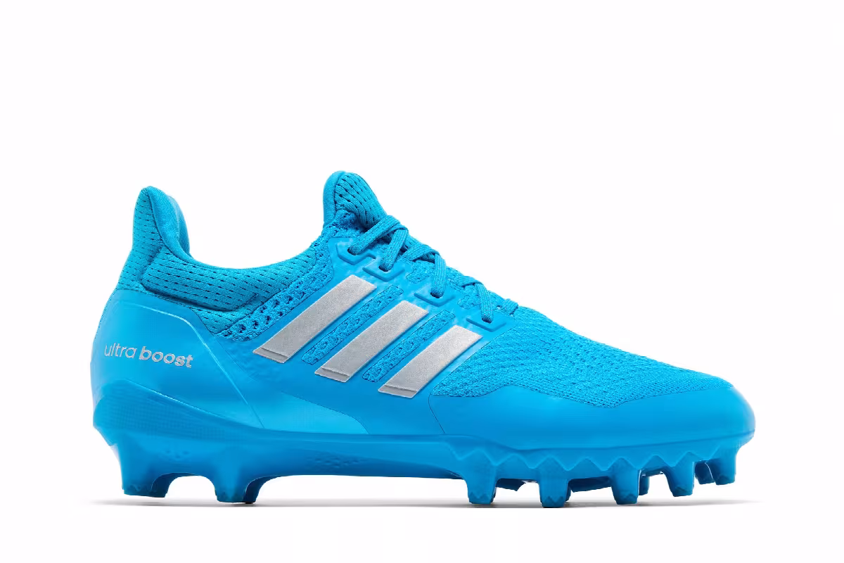 adidas UltraBoost Cleat Solar Blue, view 2