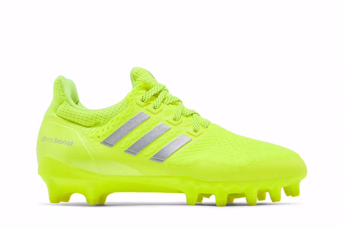 adidas UltraBoost Cleat Team Solar Yellow, view 2