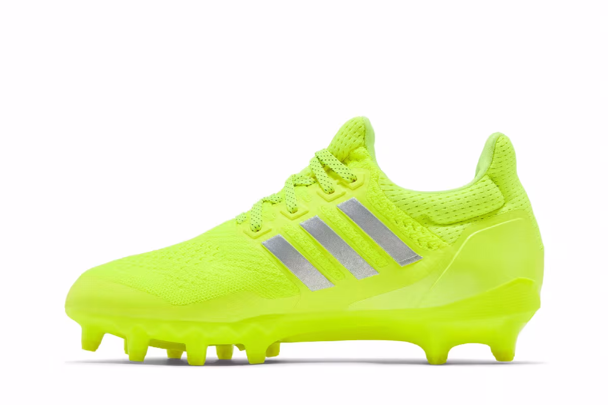 adidas UltraBoost Cleat Team Solar Yellow, view 4