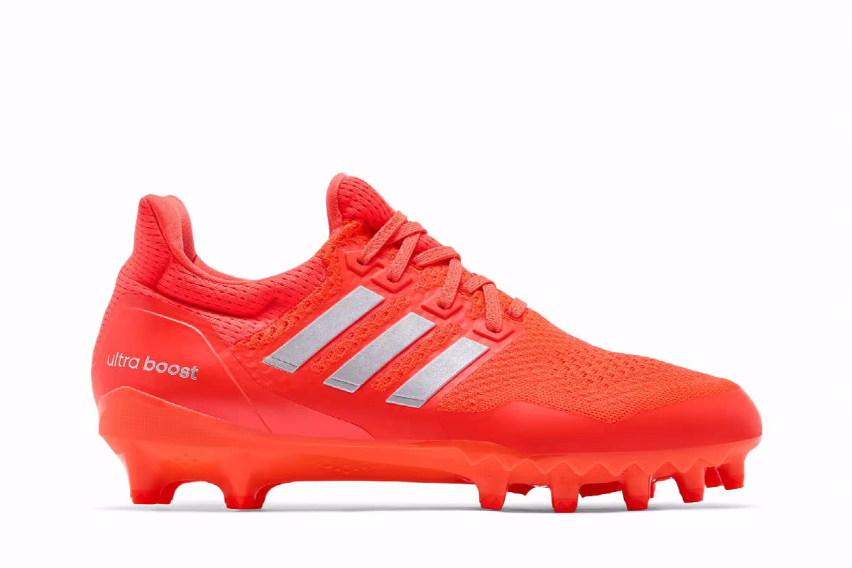 adidas UltraBoost Cleat Solar Red, view 2