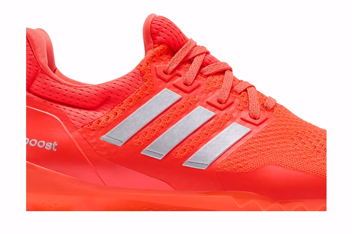 adidas UltraBoost Cleat Solar Red, view 3