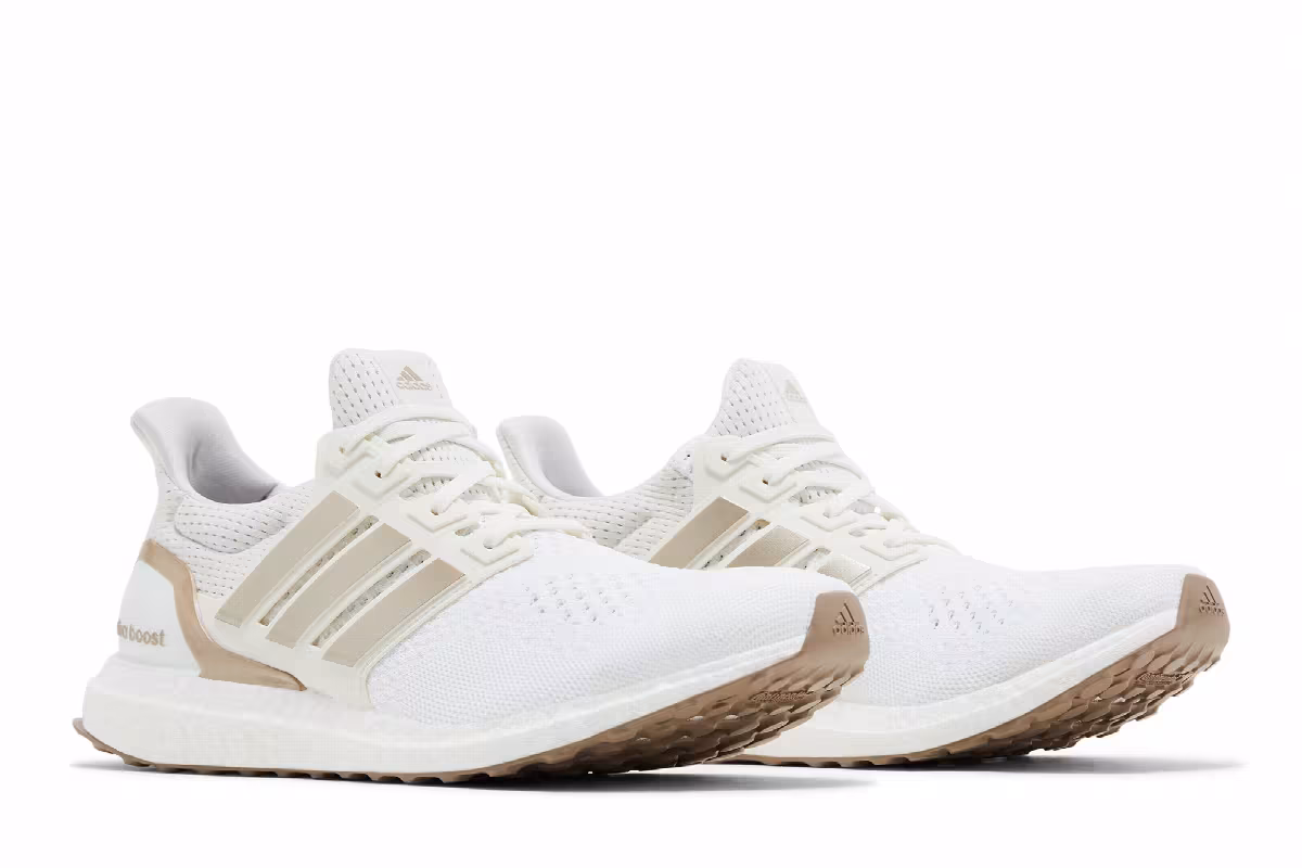 adidas Women's UltraBoost 1.0 White Cyber Metallic, view 9