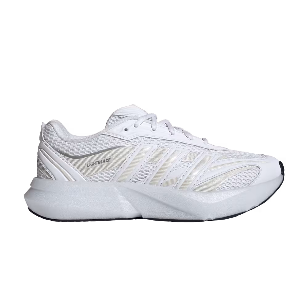 adidas Women's Lightblaze Glow White Zero Metallic