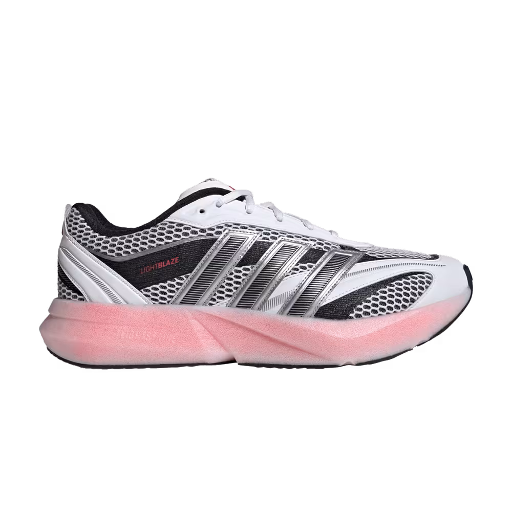 adidas Lightblaze Glow White Black Lucid Red
