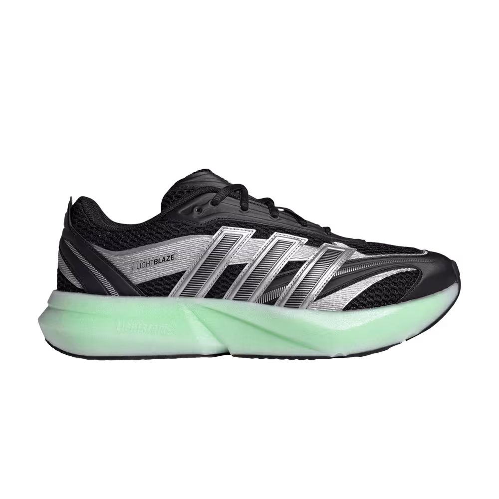 adidas Lightblaze Glow Black Silver Metallic