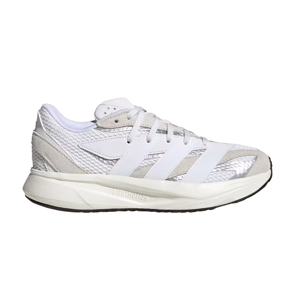 adidas Lightblaze J White Silver Metallic